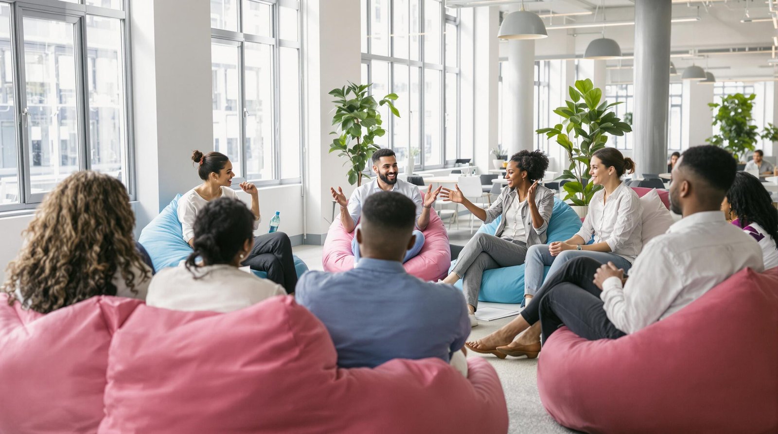 Collaborative Spirit in a Modern Workspace