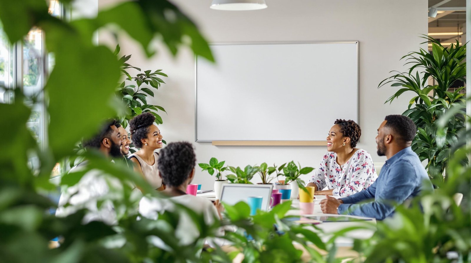 Inclusive Collaboration in a Bright Workspace
